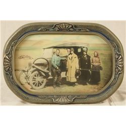 Antique Model T Ford & Family Photo