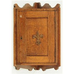 Oak Corner Cabinet