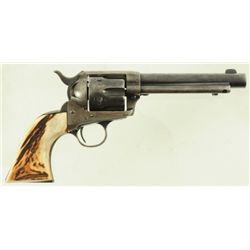 Colt Single Action .38 WCF Stag Grips