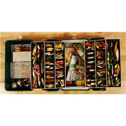 Large Umco Tacklebox Full of Fishing Lures