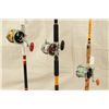 Image 2 : 3 Penn Deep Sea Fishing Rods and Reels Senatore