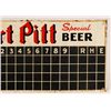 Image 6 : Fort Pitt Beer Baseball Score Board Sign
