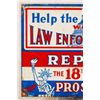 Image 2 : Repeal the 18th Amendment Tin Prohibition Sign
