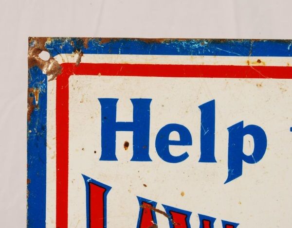 Repeal the 18th Amendment Tin Prohibition Sign