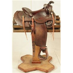 F. Vela Floresville, Texas Saddle