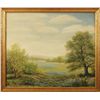 Image 1 : Ross Texas Bluebonnets Landscape Oil Painting