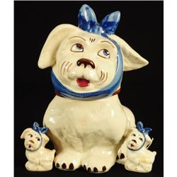 Puppy Dog Cookie Jar & Salt & Pepper