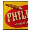 Image 2 : Phillies Cigar Tin Advertising Sign