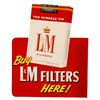 Image 1 : L & M Filter Cigarettes Flange Advertising Sign