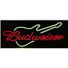 Image 1 : Budweiser Neon Guitar Sign