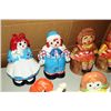 Image 3 : 11 Assorted Raggedy Ann/Andy Cookie Jars
