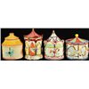 Image 1 : 4 Carousel Cookie Jars