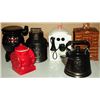 Image 1 : 6 Assorted Cookie Jars