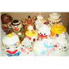 Image 1 : 12 Assorted Clown Cookie Jars