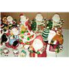 Image 2 : 11 Assorted Santa Cookie Jars