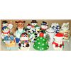 Image 1 : 15 Assorted Christmas Cookie Jars