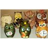 Image 1 : 7 Assorted Owl Cookie Jars