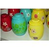 Image 5 : 17 Assorted Glass Cookie Jars