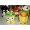 Image 4 : 14 Assorted Kid Themed Cookie Jars