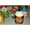 Image 5 : 14 Assorted Kid Themed Cookie Jars
