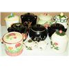 Image 1 : 11 Assorted Cookie Jars, Creamers & Sugars