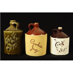 3 Jug Cookie Jars