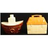 Image 1 : Boat & Lunch Box Cookie Jars