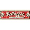 Image 4 : Dr. Pepper Red Brick Porcelain Door Push