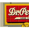 Image 2 : Dr. Pepper Die Cut 10 2 & 4 Porcelain Sign