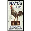 Image 1 : Mayo's Plug Tobacco Porcelain Sign