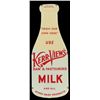 Image 2 : Kerr-View's Milk Porcelain Bottle Sign Texas Dairy