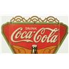 Image 2 : Coca-Cola Wood Triangle Advertising Sign