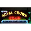 Image 1 : Royal Crown Cola Neon over Porcelain Sign