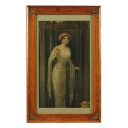 San Antonio Brewing Assn Pearl XXX Beer Lady Litho