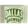 Image 2 : Dallas Brewery Corner Sign Rare Texas Beer