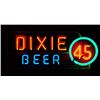 Image 1 : Dixie 45 Beer Neon Sign Rare