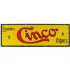 Image 1 : Cinco Cigars Porcelain Sign