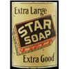 Image 1 : Star Soap Porcelain Corner Sign