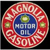 Image 1 : Magnolia Gasoline / Motor Oil Porcelain Sign
