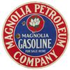 Image 1 : Magnolia Petroleum Co. Porcelain Gas Sign