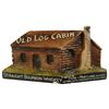 Image 1 : Old Log Cabin Whiskey Advertising Chalkware