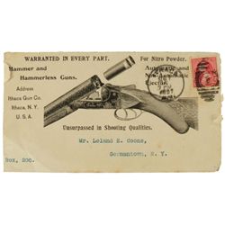 1897 Ithaca Gun Co. Advertising Envelope