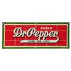 Image 1 : Dr. Pepper Red Brick Porcelain Sign