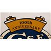 Image 2 : Case 100th Anniversary Porcelain Sign