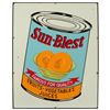 Image 1 : Sun-Blest Fruits Porcelain Advertising Sign