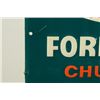 Image 2 : Foremost Butter Milk Die Cut Tin Advertising Sign