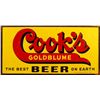 Image 1 : Large Cook's Gold Blume Beer Sign