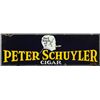Image 1 : Peter Schuyler Cigars Porcelain Advertising Sign