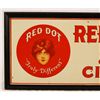 Image 2 : Red Dot 5 Cent Cigar Framed Tin Sign