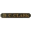 Image 2 : B.C. Clark Double-Sided Wood Sign
